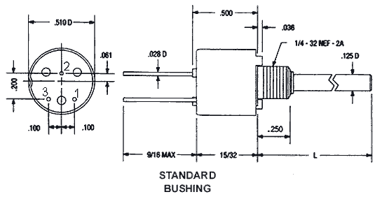 RV8 single turn carbon  dwg